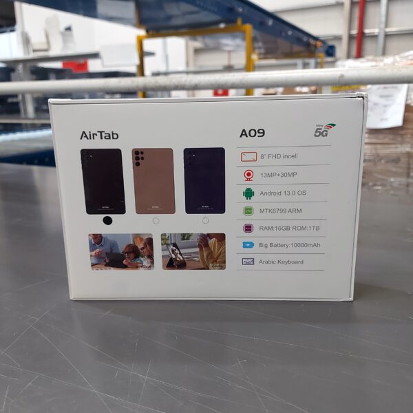 c7f782bb-6610-4bab-a9db-3f6547f7a914.jpeg تابلت Air Tap Max (8 inch) (ضمان عام ) بكيبورد بلوتوث + مجموعة هدايا
